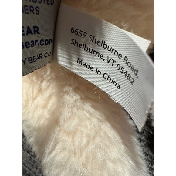 Vermont Teddy Bear Soft Plush Bunny Stuffed Animal 16" Cream & Pink Floppy Ears - Picture 2 of 6